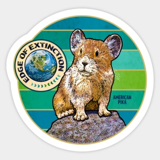 EDGE OF EXTINCTION American Pika Sticker